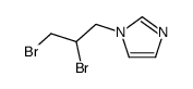 1-(2,3-dibromopropyl)imidazole结构式