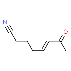 5-Octenenitrile, 7-oxo-, (5E)- (9CI)结构式