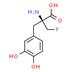 alpha-monofluoromethyldopa Structure