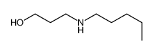 3-(pentylamino)propan-1-ol结构式