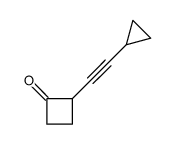 Cyclobutanone, 2-(cyclopropylethynyl)- (9CI)结构式