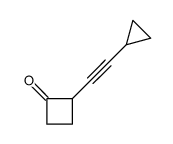 Cyclobutanone, 2-(cyclopropylethynyl)- (9CI) Structure