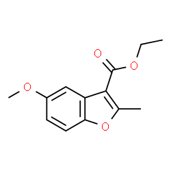 ethyl 5-methoxy-2-methylbenzofuran-3-carboxylate Structure