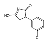 2,5-Pyrrolidinedione, 3-(3-chlorophenyl)- (9CI)结构式