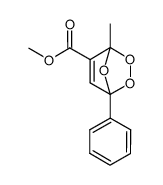 5-methoxycarbonyl-4-methyl-1-phenyl-2,3,7-trioxabicyclo[2.2.1]hept-5-ene Structure