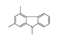 2,4,9-trimethylcarbazole Structure