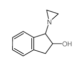 1H-Inden-2-ol,1-(1-aziridinyl)-2,3-dihydro- Structure