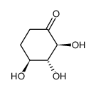 Cyclohexanone, 2,3,4-trihydroxy-, (2S,3R,4S)- (9CI) structure