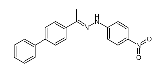 4-phenylacetophenone-4-nitrophenylhydrazone Structure