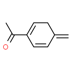 Ethanone, 1-(4-methylene-1,5-cyclohexadien-1-yl)- (9CI)结构式