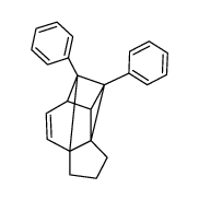 3,4-Diphenylpentacyclo[6.3.0.01,3.02,5.04,8]undec-6-en Structure