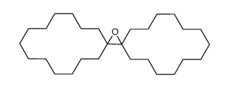 cyclotetradecylidenecyclotetradecane oxide Structure