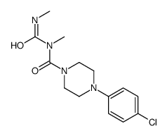 1-(2,4-Dimethylallophanoyl)-4-(4-chlorophenyl)piperazine结构式