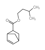 3-methylbutyl bicyclo[2.2.1]hept-2-ene-6-carboxylate结构式
