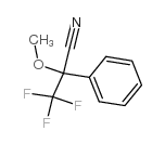 2-Methoxy-2-phenyl-3,3,3-trifluoropropionitrile Structure
