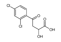 Benzenebutanoic acid, 2,4-dichloro-alpha-hydroxy-gamma-oxo- structure