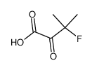 3-fluoro-2-keto-3-methybutanoic acid结构式