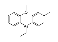 ethyl-(2-methoxyphenyl)-(4-methylphenyl)arsane Structure