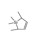 (2S,5R)-1,1,2,5-tetramethyl-2,5-dihydrosilole结构式