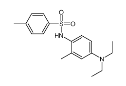 N-[4-(diethylamino)-2-methylphenyl]-4-methylbenzenesulfonamide结构式