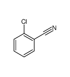 Benzonitrile, 2-chloro-, conjugate acid () Structure