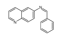 1-phenyl-N-quinolin-6-ylmethanimine结构式