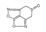 1,7-(dioxa)-2,6-diaza-4,7a-dithia-3H,5H-benzo(cd)pentalene-4-oxide结构式
