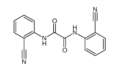 N,N'-bis-(2-cyano-phenyl)-oxalamide Structure