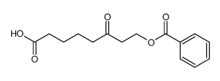 8-(benzoyloxy)-6-oxooctanoic acid结构式