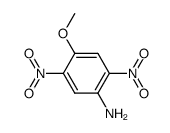 4-methoxy-2,5-dinitro-aniline Structure