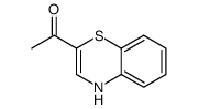 1-(4H-1,4-benzothiazin-2-yl)ethanone结构式