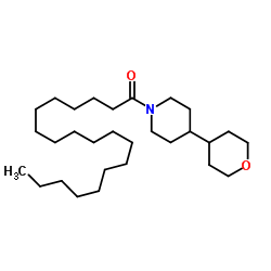 1-[4-(Tetrahydro-2H-pyran-4-yl)-1-piperidinyl]-1-nonadecanone Structure