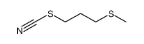 3-(methylthio)propyl thiocyanate Structure