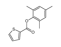 2,4,6-trimethylphenyl 2-thiophenecarboxylate结构式
