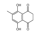 5,8-dihydroxy-6-methyl-2,3-dihydronaphthalene-1,4-dione Structure