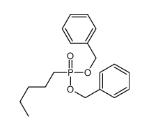 [pentyl(phenylmethoxy)phosphoryl]oxymethylbenzene Structure