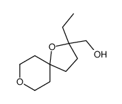 (2-ethyl-1,8-dioxaspiro[4.5]decan-2-yl)methanol Structure