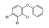 1,2-dibromo-3-chloro-4-phenoxybenzene Structure