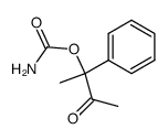 3-Phenylbutan-2-on-3-ylurethan Structure