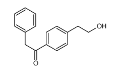 1-[4-(2-hydroxyethyl)phenyl]-2-phenylethanone结构式