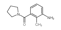 (3-amino-2-methylphenyl)-pyrrolidin-1-ylmethanone picture