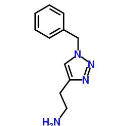 2-(1-Benzyl-1H-1,2,3-triazol-4-yl)ethanamine structure