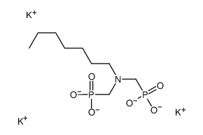 tripotassium hydrogen [(heptylimino)bis(methylene)]bisphosphonate picture