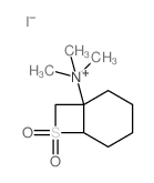 (7,7-dioxo-7$l^{6}-thiabicyclo[4.2.0]oct-1-yl)-trimethyl-azanium结构式