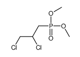 1,2-dichloro-3-dimethoxyphosphorylpropane Structure