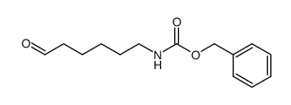 (6-氧代己基)氨基甲酸苄酯结构式
