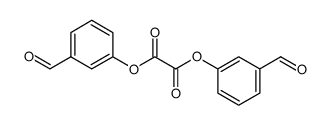 bis(3-formylphenyl) oxalate Structure