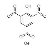 Phenol, 2,4,6-trinitro-, cerium(3+) salt结构式