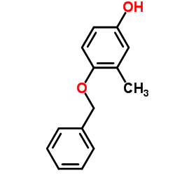 4-(Benzyloxy)-3-methylphenol structure