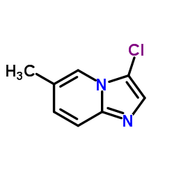 IMidazo[1,2-a]pyridine, 3-chloro-6-Methyl-结构式